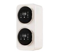 Twin-Drum Automatic Washing Machine,Wall-mounted Underwear Washer Dryer,Smart Touch Desktop Mini Dual Barrel Washing Machine,for Baby Clothes,Underwear, Socks, Towels(Desktop)
