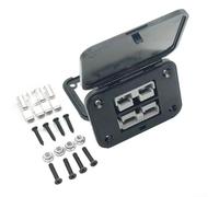 Twin Dual Flush Mount Bracket A Reliable Solution for Power for Connections in Communication and Industrial Use (Gray )