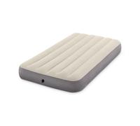 Intex Twin Dura-Beam Series Single High Airbed - Taupe/grey, One Size