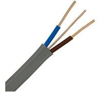 Twin & Earth Electrical Cable 2.5mm 6242YH BASEC Approved Grey PVC 5m 10m 20m 25m 50m (10m)