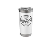 Twin Falls Idaho Stainless Steel Insulated Tumbler