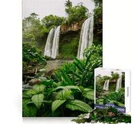 Twin Falls Puzzles for Adults 1000 Puzzles Analytical Skill Leisure Escape Tight Join Seasonal Gift (50x75cm)