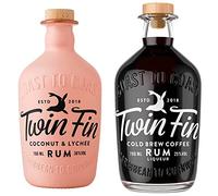 Twin Fin Coconut & Lychee Rum, 70cl & Twin Fin Cold Brew Coffee Rum Liqueur, 70cl