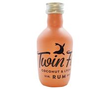 Twin Fin Coconut & Lychee Rum Miniature 5cl