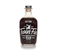Twin Fin Cold Brew Coffee Rum Liqueur | Cornish Roasted Coffee & Caribbean Rum | Fresh Espresso, Rich Vanilla & Chocolate Notes | Espresso Martini, White Russian & Iced Coffee | 25% vol | 70cl