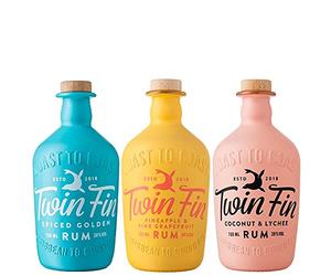 Twin Fin Rum Trio 3 x 70cl 38% ABV