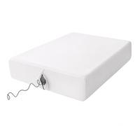 Twin Fitted Sheet for Air Mattress with 16-24 Inch Deep Pocket, White | Ultra Soft & Breathable Bottom Cover for Inflatable Air Bed with Pump Opening, Inflate Without Disassembly Convenient