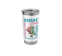 Twin Flame Connection Stainless Steel Insulated Tumbler