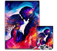 Twin Flame Couple In Love Jigsaw Puzzles for Adults 1000 Piece Puzzles for Adults for Teenagers & Family Fun - DIY Brain Teaser Game Gift 50x75CM/19.68x29.52inch