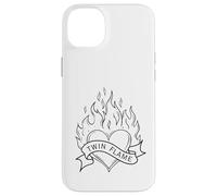Twin Flame Firey Flaming Heart Lover Soulmate Manifest SP Case for iPhone 14 Plus