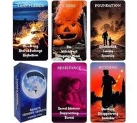 Twin Flame Love Oracle Cards, Hearts Hidden Secrets Oracle Deck, 78 Tarot Cards for Beginner, Help Uncover What is Truly in Their Heart Space
