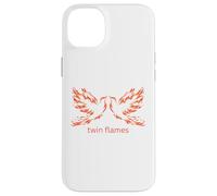 Twin Flames Firey Phoenix Divine Soulmates SP Karmic Love Case for iPhone 14 Plus
