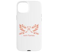 Twin Flames Firey Phoenix Divine Soulmates SP Karmic Love Case for iPhone 15 Plus