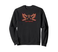 Twin Flames Firey Phoenix Divine Soulmates SP Karmic Love Sweatshirt