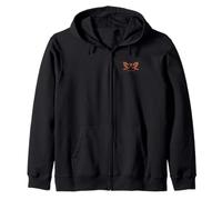 Twin Flames Firey Phoenix Divine Soulmates SP Karmic Love Zip Hoodie