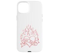 Twin Flames Flaming Heart Soulmate Manifest Specific Person Case for iPhone 15 Plus