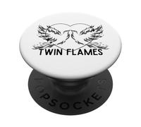 Twin Flames Phoenix Soulmates Specific Person Lover SP PopSockets Adhesive PopGrip