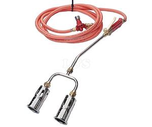 Twin Head Blow Torch Kit - 2 x 45mm Heads