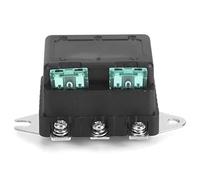 Twin Headlight Relay NLR - 132 Replacement, 12V 30A High & Low Beam Car Headlamp Relay, Universal ABS + Aluminum Alloy Relay with Simple Plug - and - Play Installation for All 12V