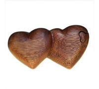 Twin Hearts Bali Magic Puzzle Box With Hidden Compartment