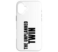 Twin Humor The Unplanned Twin Sibling Joke Twins Case for iPhone 16 Plus