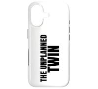 Twin Humor The Unplanned Twin Sibling Joke Twins Case for iPhone 17