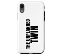 Twin Humor The Unplanned Twin Sibling Joke Twins Case for iPhone XR