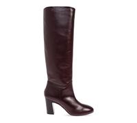 Twin leather boots - female - Dsquared2 - Heeled Boots - Red - 3 UK - Shoes 3 UK