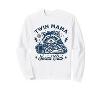 Twin Mama Social Club Raccoon Retro Sweatshirt