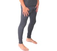 Twin Mens Thermal Long Johns / Pants / Bottoms Colour: Dark Grey / Charcoal Size: Extra Large (XL)