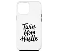 Twin Mom Hustle Funny Parenting Saying Design Case for iPhone 12 Pro Max