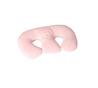 Twin Nursing Pillow for Breastfeeding, Double Support Pillow for Simultaneous Feeding, Machine Washable Cotton Cover