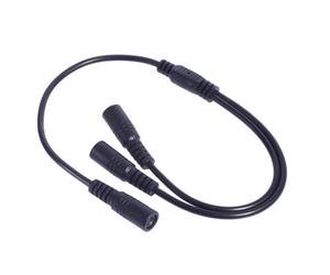 Twin Output DC5521 Power Adapter Cable 5.5x2.1mm for Led Lighting Fan Equipment Power Charging 40cm Charging Solution