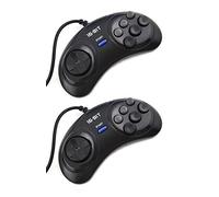 Twin Pack: 16-Bit Sega Mega Drive/Genesis Replacement Controller (Electronic Games)