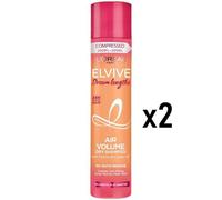 TWIN PACK 2 x L'Oréal Paris Elvive Dream Lengths Air Volume Dry Shampoo 200ml ea