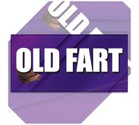 Twin Pack - 2x Old Fart Funny Chocolate Bar Wrappers. Rude Joke Fathers Mothers Day Birthday Secret Santa Gift Novelty Prank Present (Chocolate Not Included). Pack of 2.