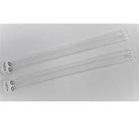 Twin Pack 36 Watt Ultra Violet Clarifier Replacement UV PLL 4 Pin Light Bulbs for Koi Fish Water Garden UVC Filters, Ultraviolet Steriliser Lights for Ponds and Aquariums