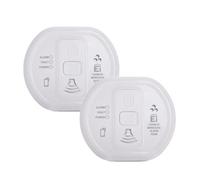 Twin Pack Aico Ei208 Carbon Monoxide Alarm With 10 Year Sealed Battery