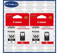 Twin Pack Canon 560XL Ink Cartridge - Black For TS7400