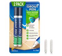 Twin Pack (DARK GREY) Grout Pen - Designed for res