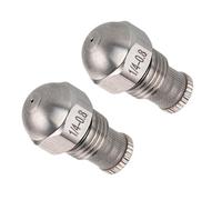 Twin Pack Fine Mist Nozzle 304 Rustless Building Uniform Scattering Pattern for Agricultural Cooling Outdoor Garden Mists Sprays Nozzle