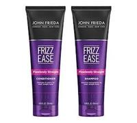 TWIN PACK John Frieda FRIZZ ease FLAWLESSLY STRAIGHT Shampoo & Conditioner 250ml