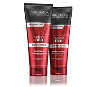 TWIN PACK John Frieda Radiant Red New Shampoo AND Conditioner 250Ml Each