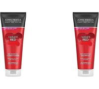 TWIN PACK John Frieda Radiant Red New Shampoo AND Conditioner 250Ml Each