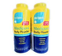 Twin Pack Medipure Medicated Body Powder 100% Talc Free 200g
