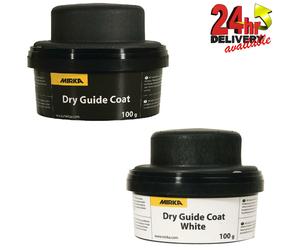 Twin Pack - Mirka 100g Black Dry Guide Coat Powder & 100g White Dry Coat Powder