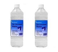 Twin Pack of Bird Brand 1Litre De-Ionised, Demineralised Water, Non Distilled Natural Water
