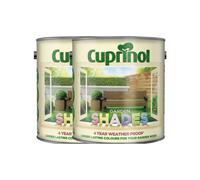 Twin Pack of Cuprinol Garden shades Old English Green 2.5L