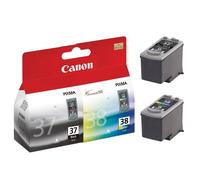 TWIN PACK - Original Canon ink cartridges PG37CL38
