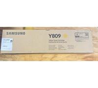 TWIN PACK Original Samsung Y809 Yellow Toner Cartridge (CLT-Y809S/ELS) REF 5